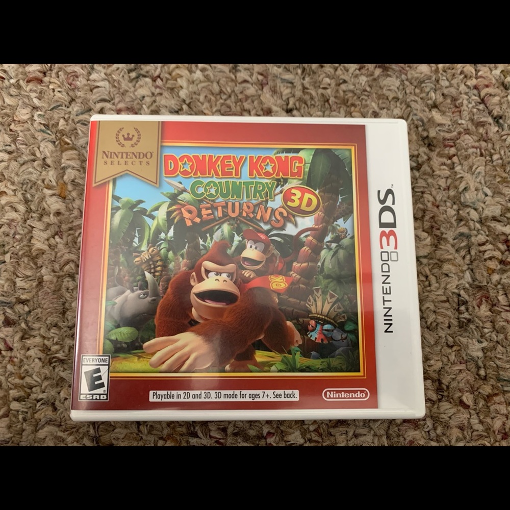 EUC Donkey Kong for Nintendo 3DS/XL Game
